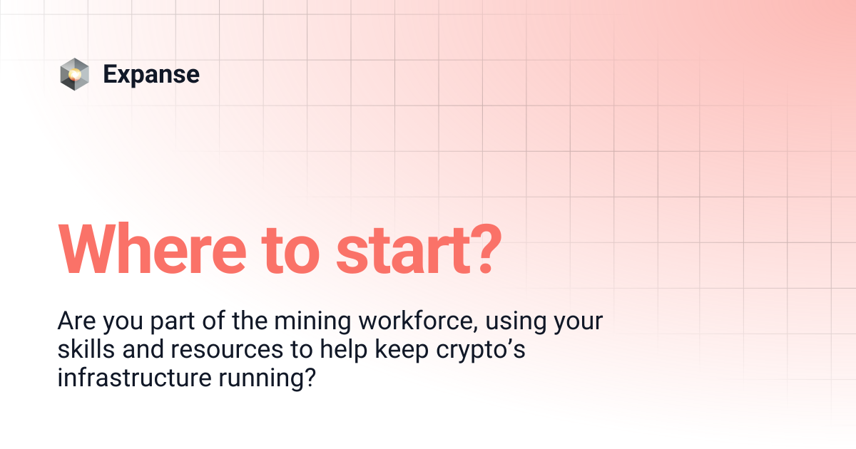Where to start? | Expanse